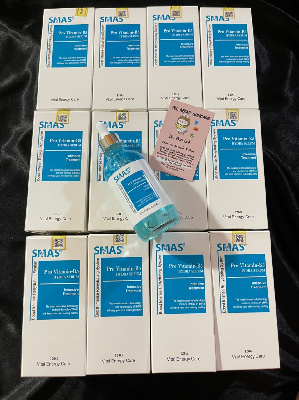 TINH CHẤT SMAS B5 , HA DƯỠNG ẨM, PHỤC HỒI DA