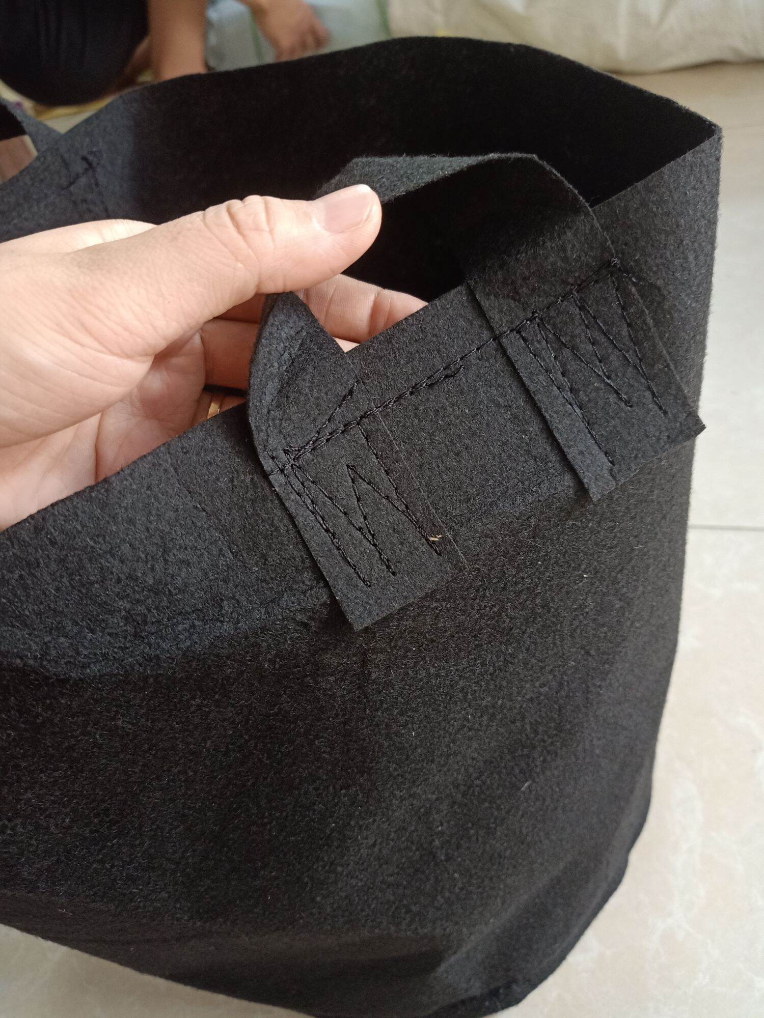 10 CHẬU VẢI TRỒNG CÂY ĐEN 40x30cm