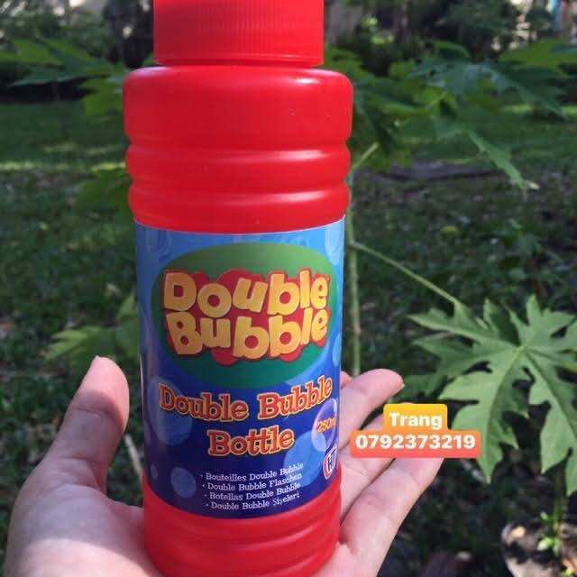 [HCM]Chai nước bong bóng xà phòng  1chai 250ml 1vỉ 3chai :750ml