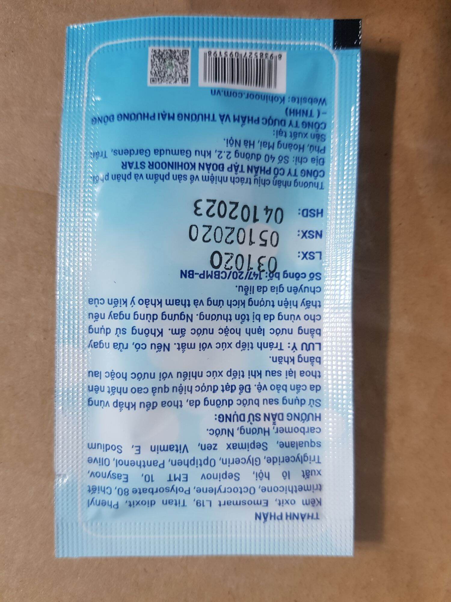 [HCM]kem face ric skin ngày (gói 3g)