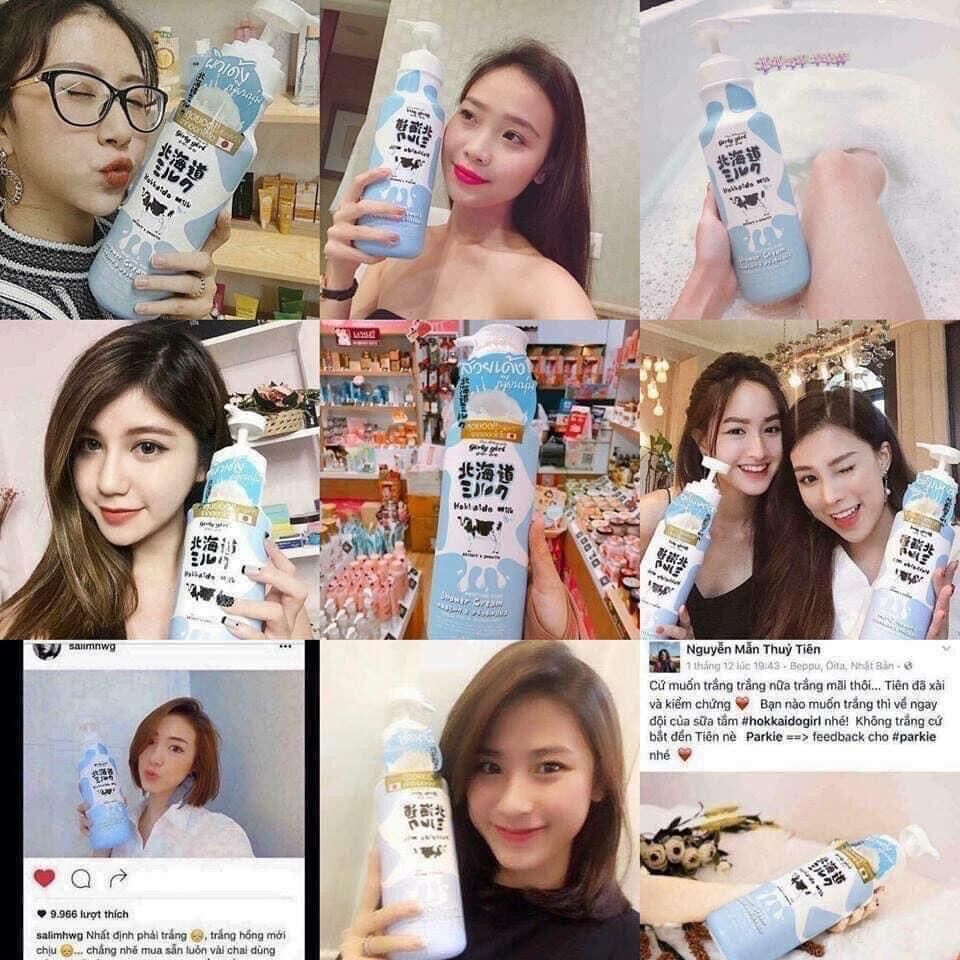 Sữa tắm trắng da Hokkaido 700ml