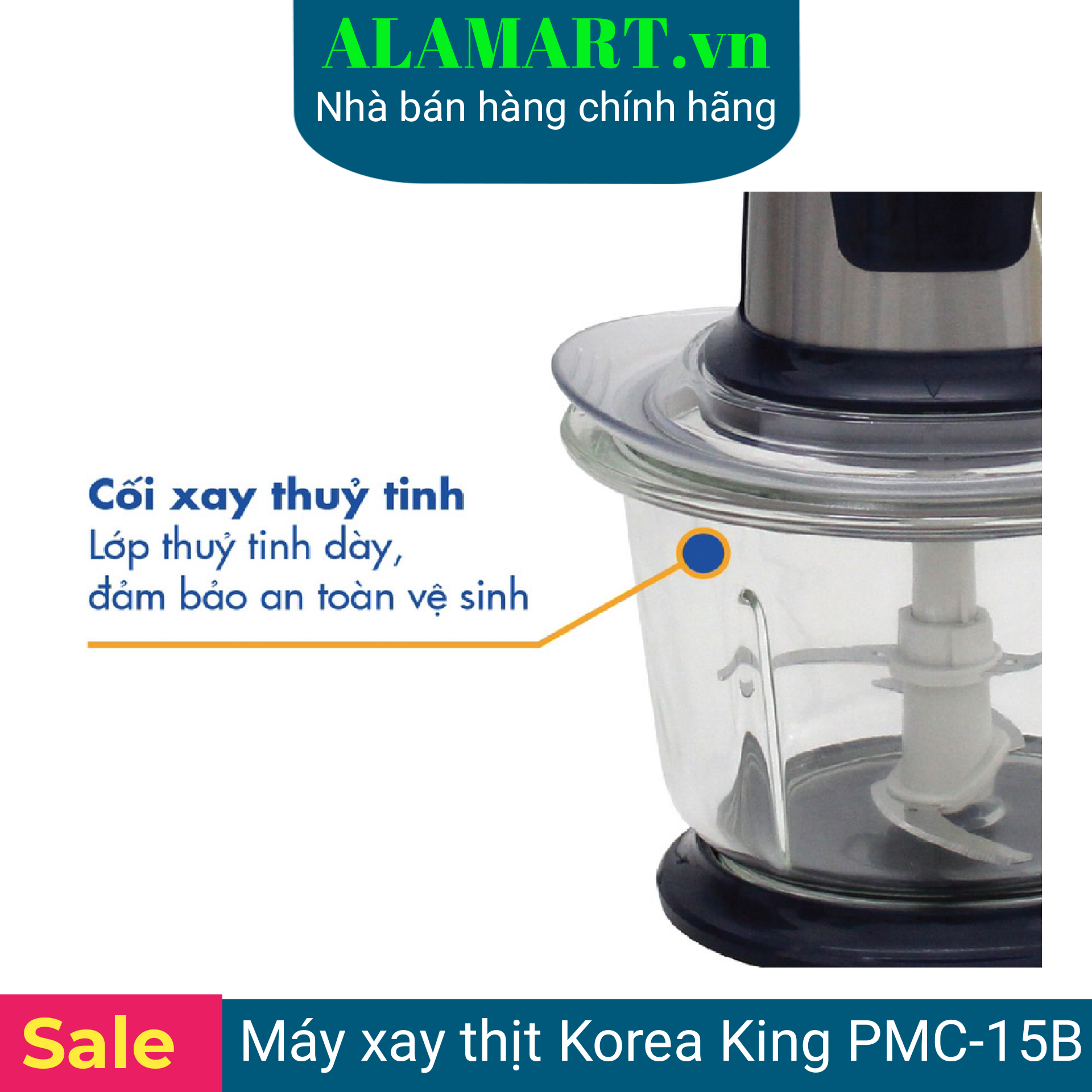 MÁY XAY THỊT KOREA KING PMC-15B