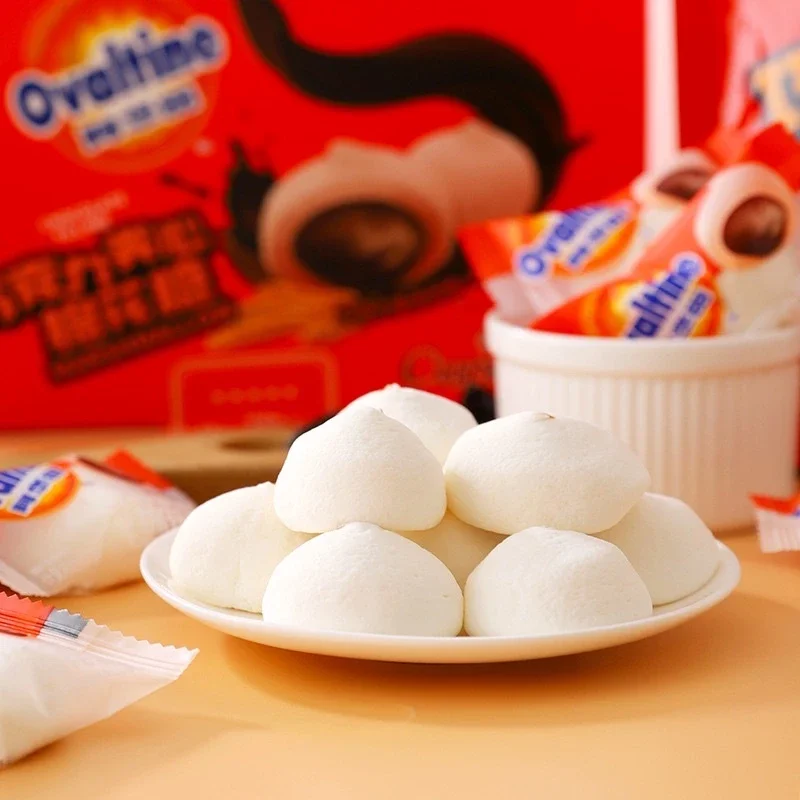 [Bịch 500g]Kẹo Xốp Ovaltine Nhân Socola tan chảy