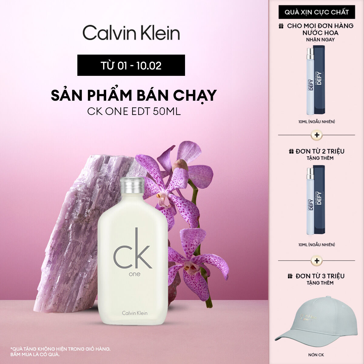 Nước Hoa Nam Nữ Calvin Klein CK One EDT 50ml