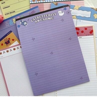 Giấy note ghi bài B5 cartoon