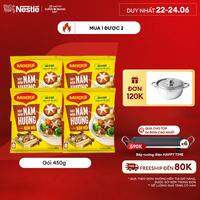 [ƯU ĐÃI THÁNG 6] [FREESHIP HCM] Combo 4 bịch Hạt Nêm Nấm Hương MAGGI MỚI 450g - THÊM NẤM MỐI
