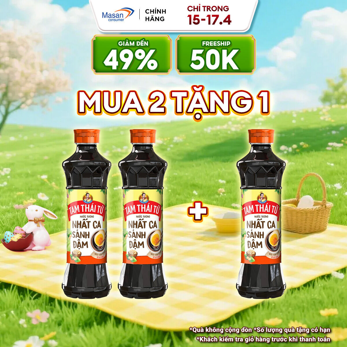 Combo 2 Nước Tương Tam Thái Tử Nhất Ca Sánh Đậm 500Ml