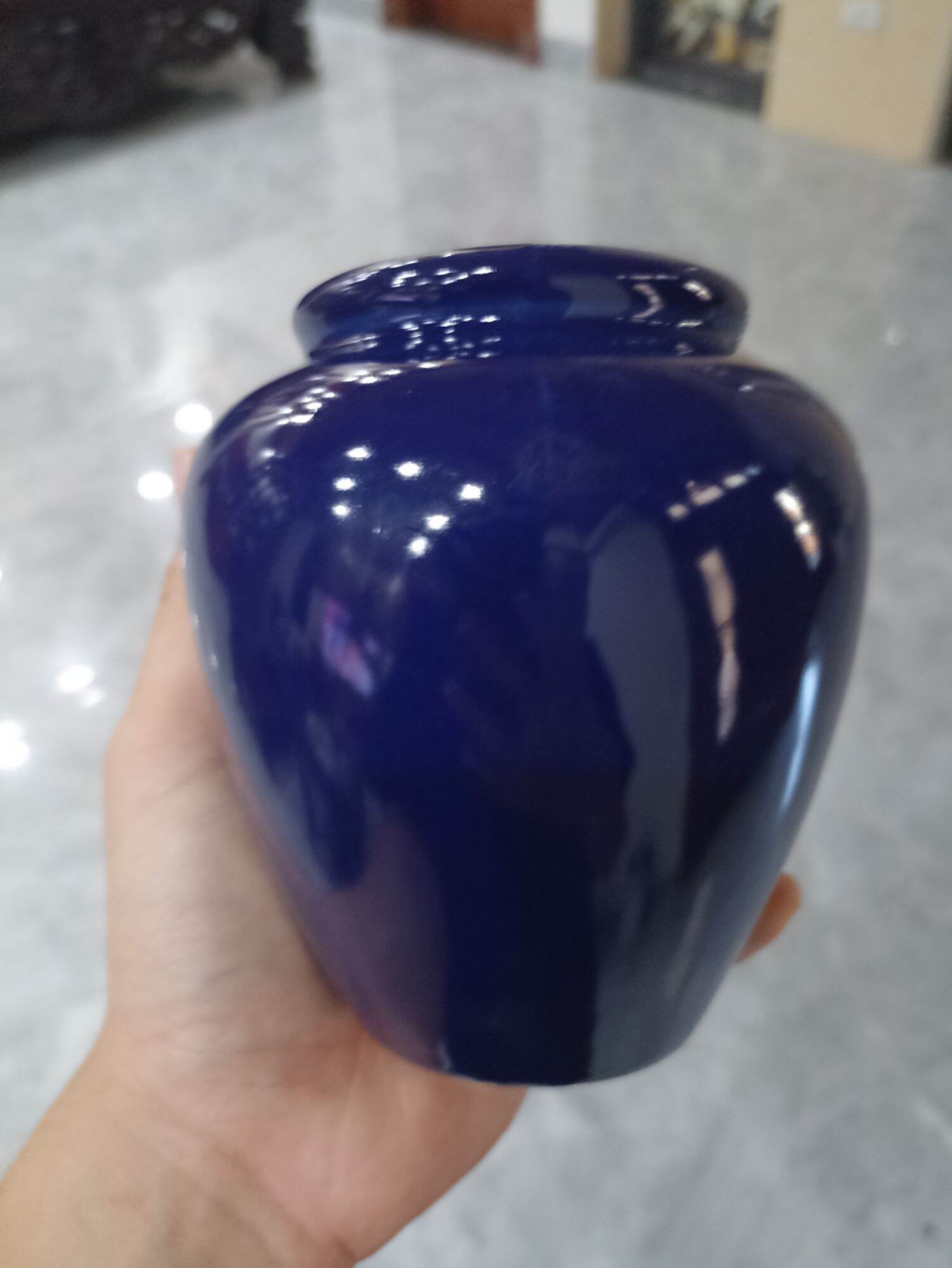 Lu uống bia sứ mini Bát Tràng  400ml - Hàng giá tận xưởng nhiều màu.