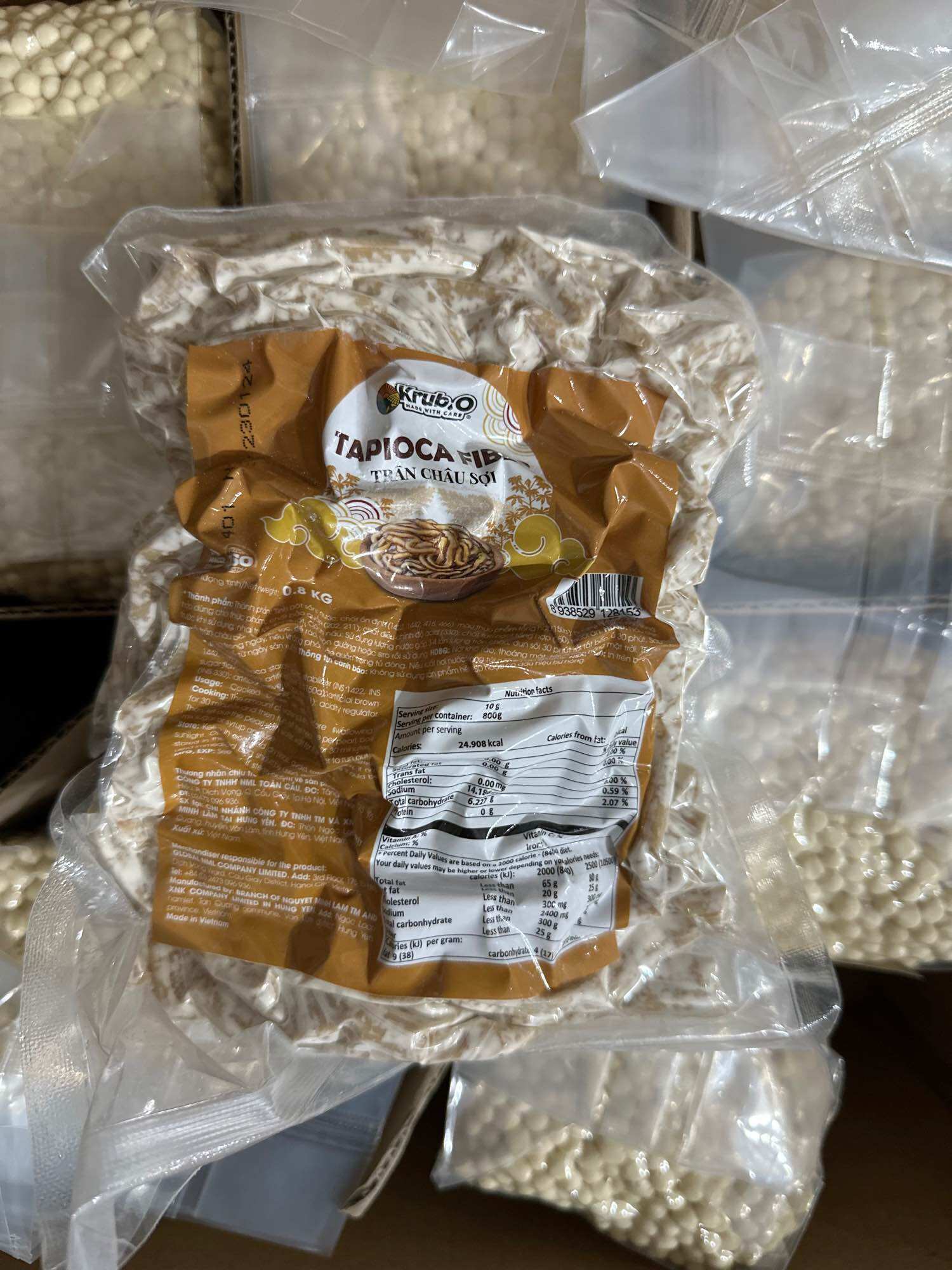 Trân châu sợi Krub.O gói 800g