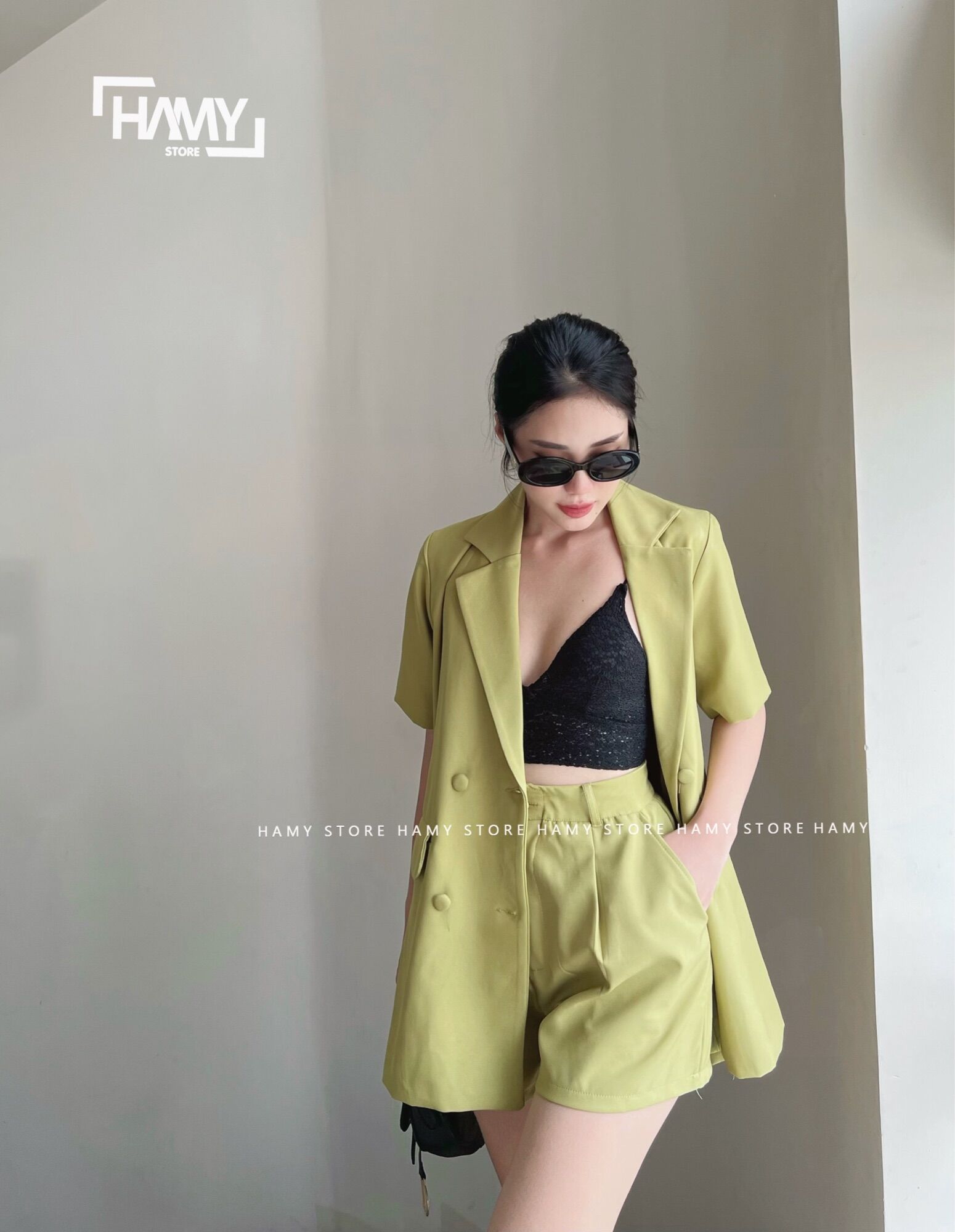 Sét Vest Short( không kèm áo trong)