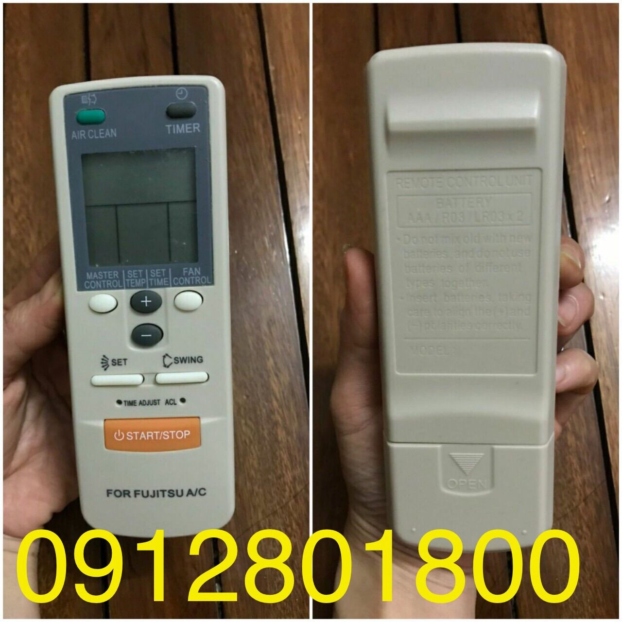 Điều khiển điều hoà fujitsu, general remote máy lạnh