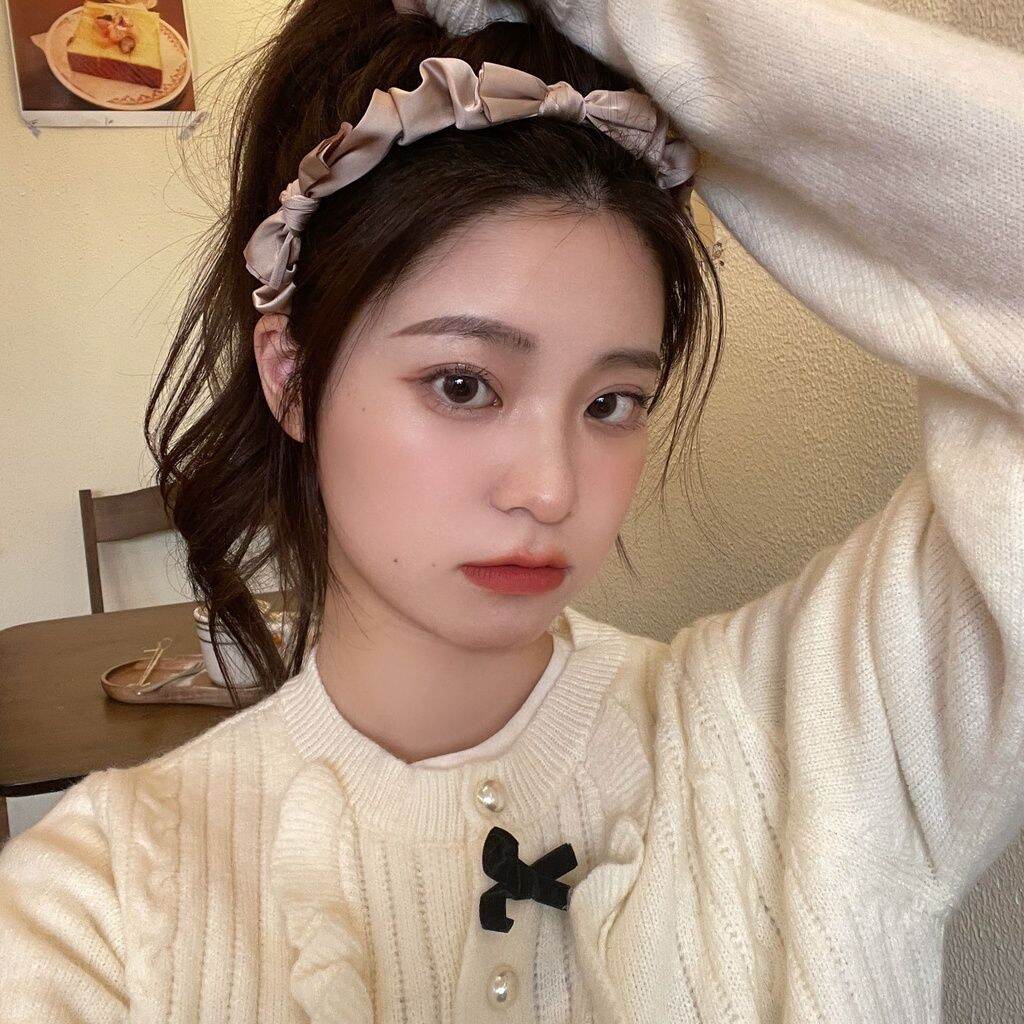 cài tóc nơ lụa