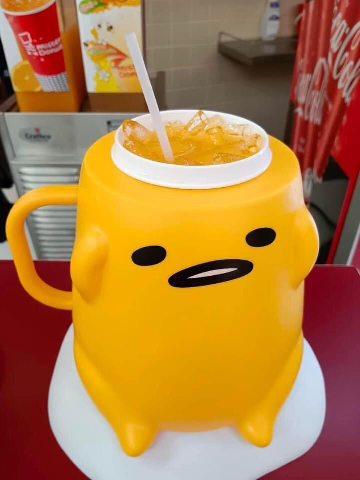Ly Nước Vịt Donut Thái Lan