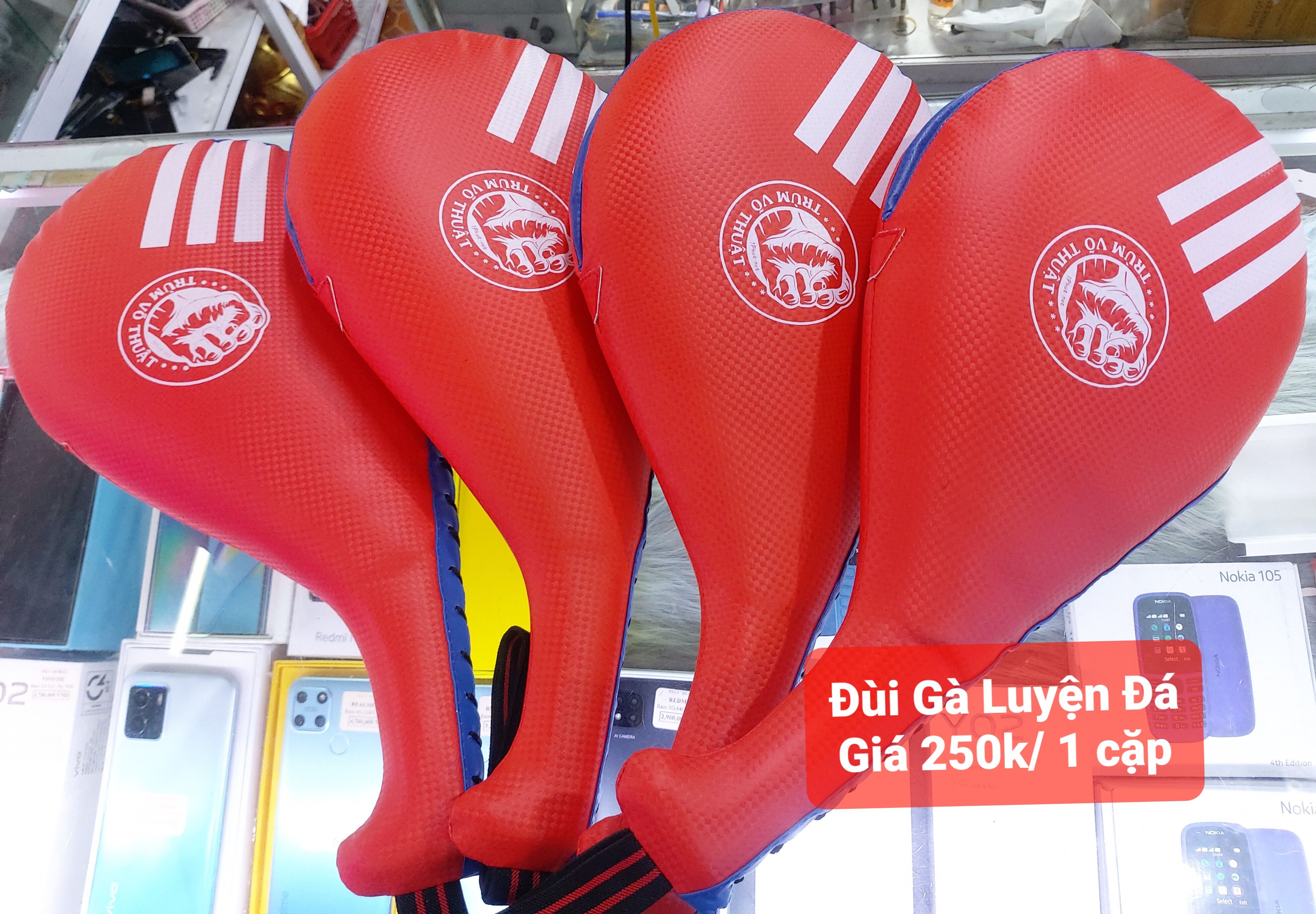Vợt Đá Kép, Đùi Gà Luyện Đá Trùm Võ Thuật (cặp)