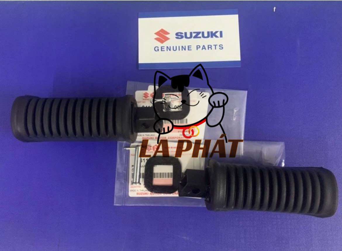 Bộ cao su gác chân sau xe Axelo Xbike Shogun Smash Revo chính hãng SUZUKI