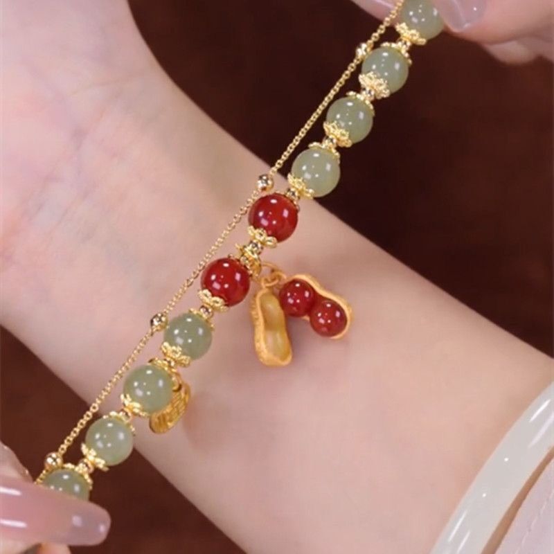 Charm hạt đậu phụng hạt lạc mic vòng(sp không bao gồm vòng)