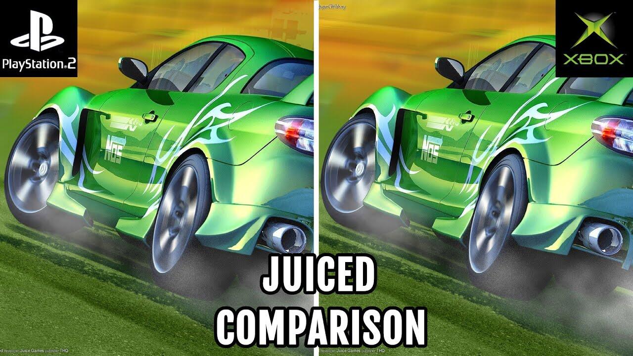 đĩa game ps2 juiced ( đua xe hơi )