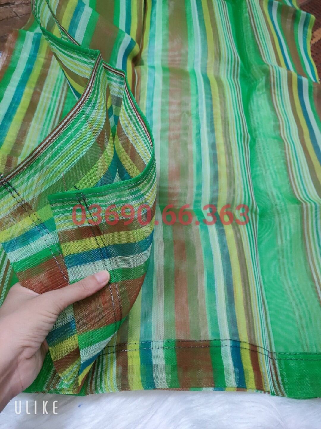 Võng lưới cước 1m19x2m36 đủ màu ( có sẵn )