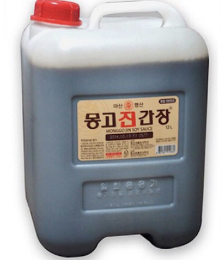 NƯỚC TƯƠNG ( XÌ DẦU) MONGO CAN 13L ( HÀN QUỐC)