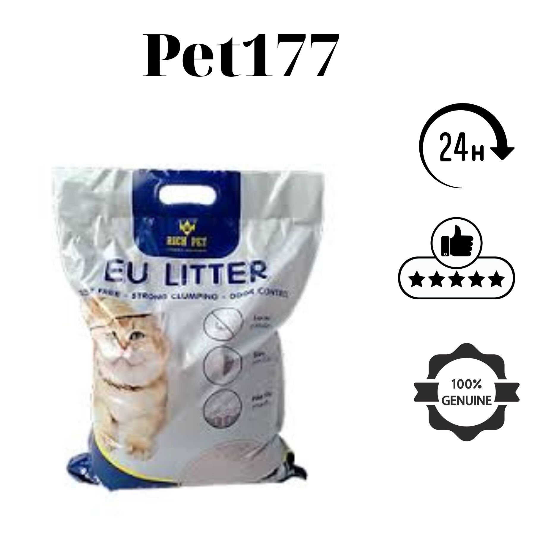 Cát vệ sinh eu 10l 8kg