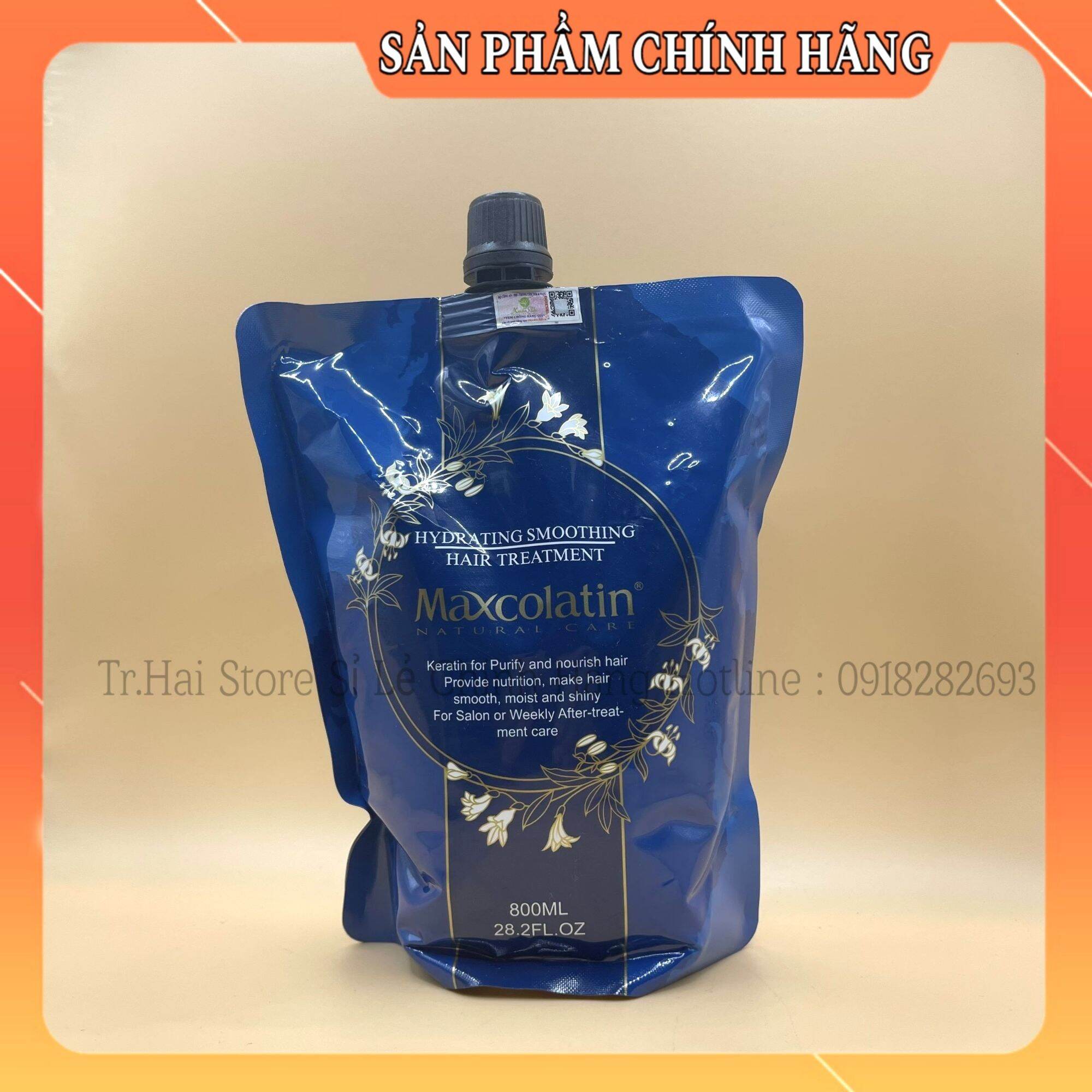 Dầu hấp tóc Maxcolatin 800ml