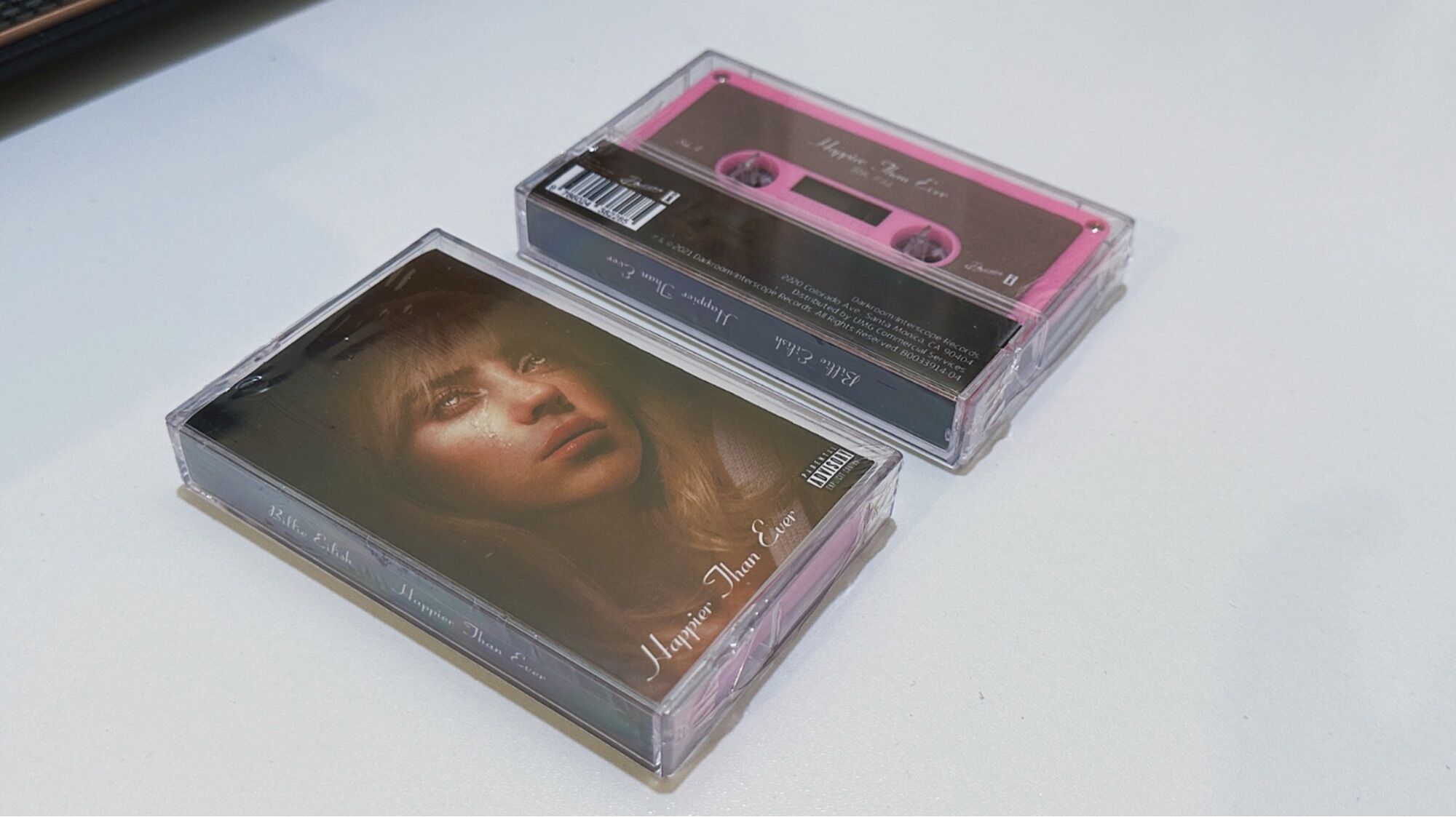 Băng cassette Happier Than Ever - Billie Eilish Màu Hồng