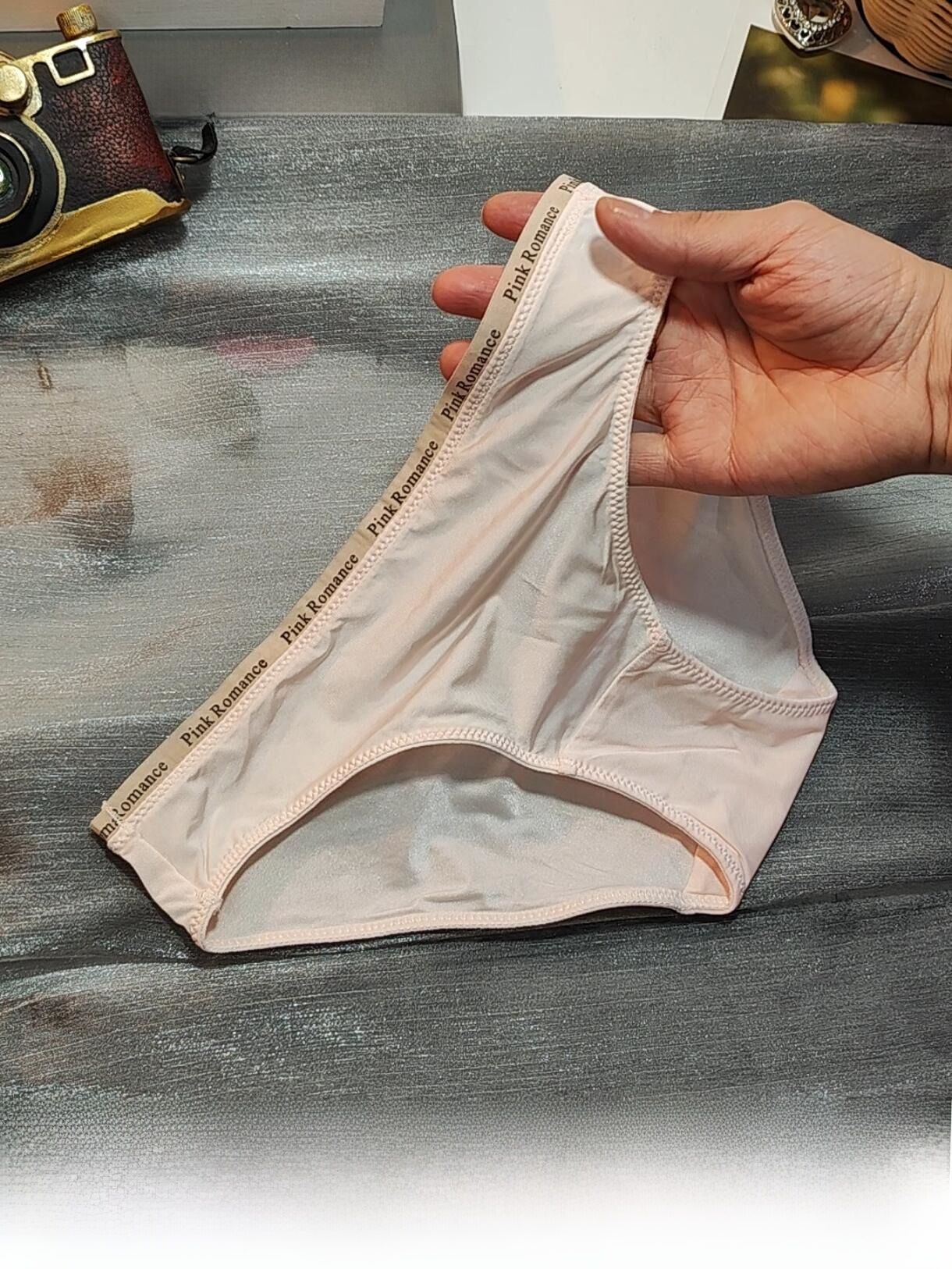 Quần Lót Tam Giác Cotton Ice Silk Mỏng Thoáng Khí Thoải Mái Cho Nữ Mùa Hè 2023 Quần Lót Cotton Cạp Thấp Màu Trơn