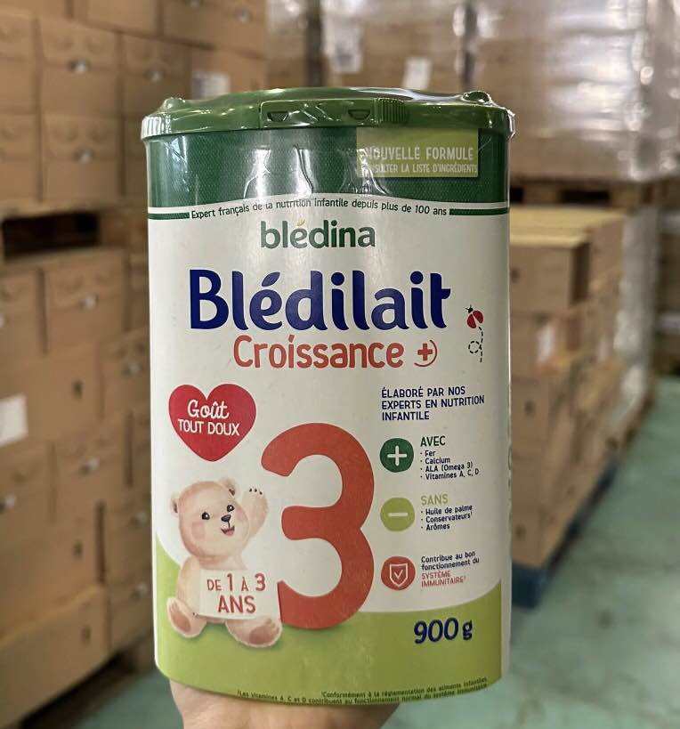 Sữa công thức Bledilait 900g Pháp số 1-2-3 date xa 20242025