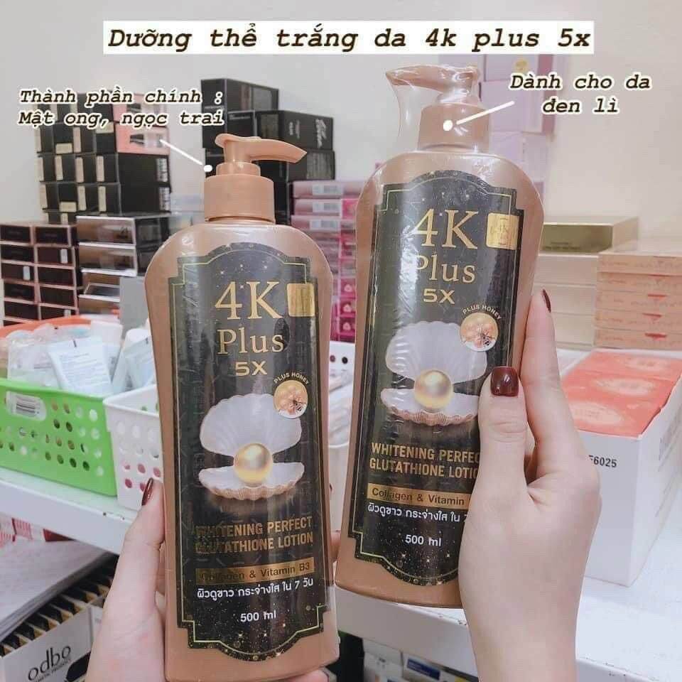 [Hcm]Sữa Dưỡng Body 4K Plus 500Ml