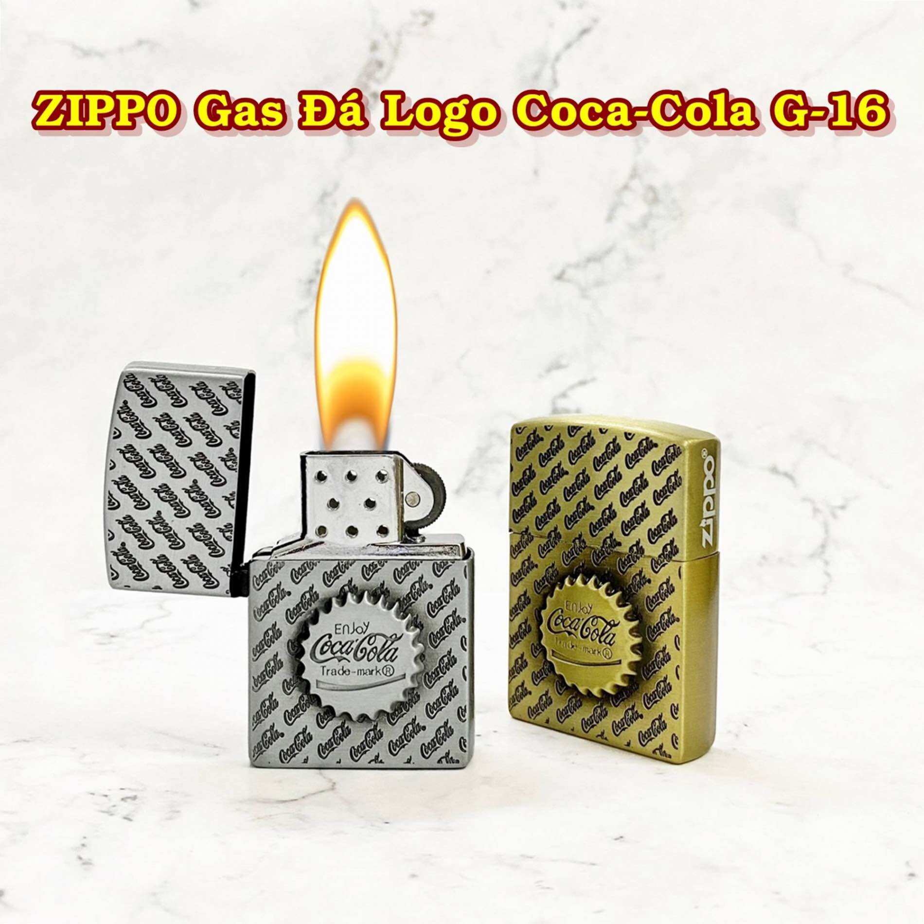 [HCM] Bật Lửa Zippo Gas Đá Hình Khắc Nổi Các Kiểu (Chọn Mẫu)