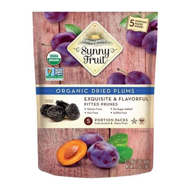 Mận khô hữu cơ Sunny Fruit gói 150g
