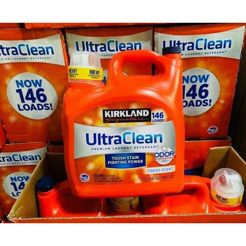 Nước Giặt Kirkland Ultra Clean Premium Laudry Detergent 5.73L Mỹ