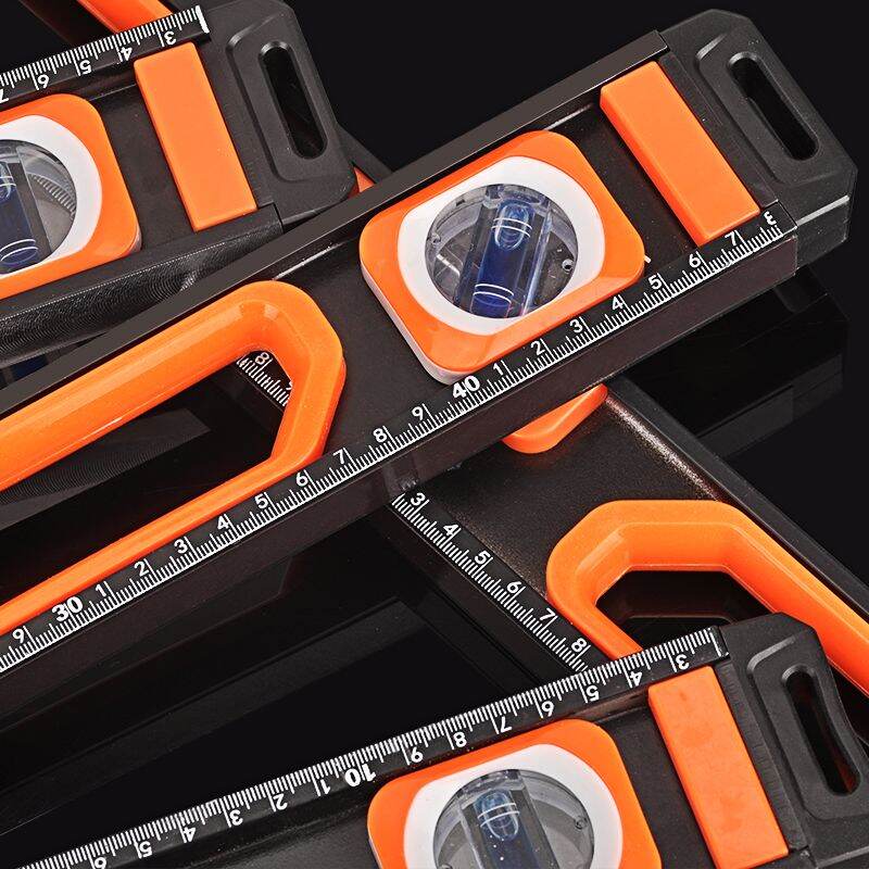 Horizontal Ruler High Precision Solid Aluminum Alloy Level Guiding Rule Small Level Meter Household Strong Magnetic Adjustment Balance