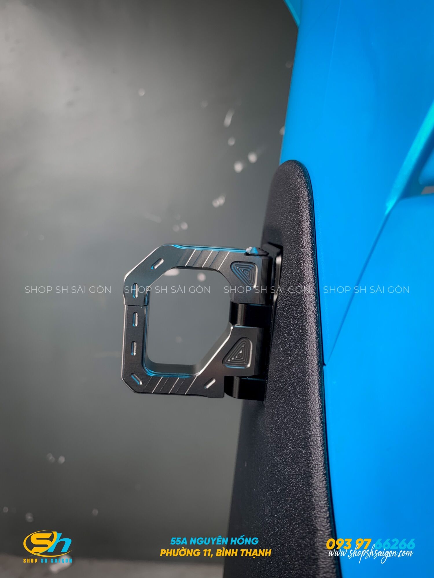 Móc treo đồ nhôm CNC cao cấp cho SH