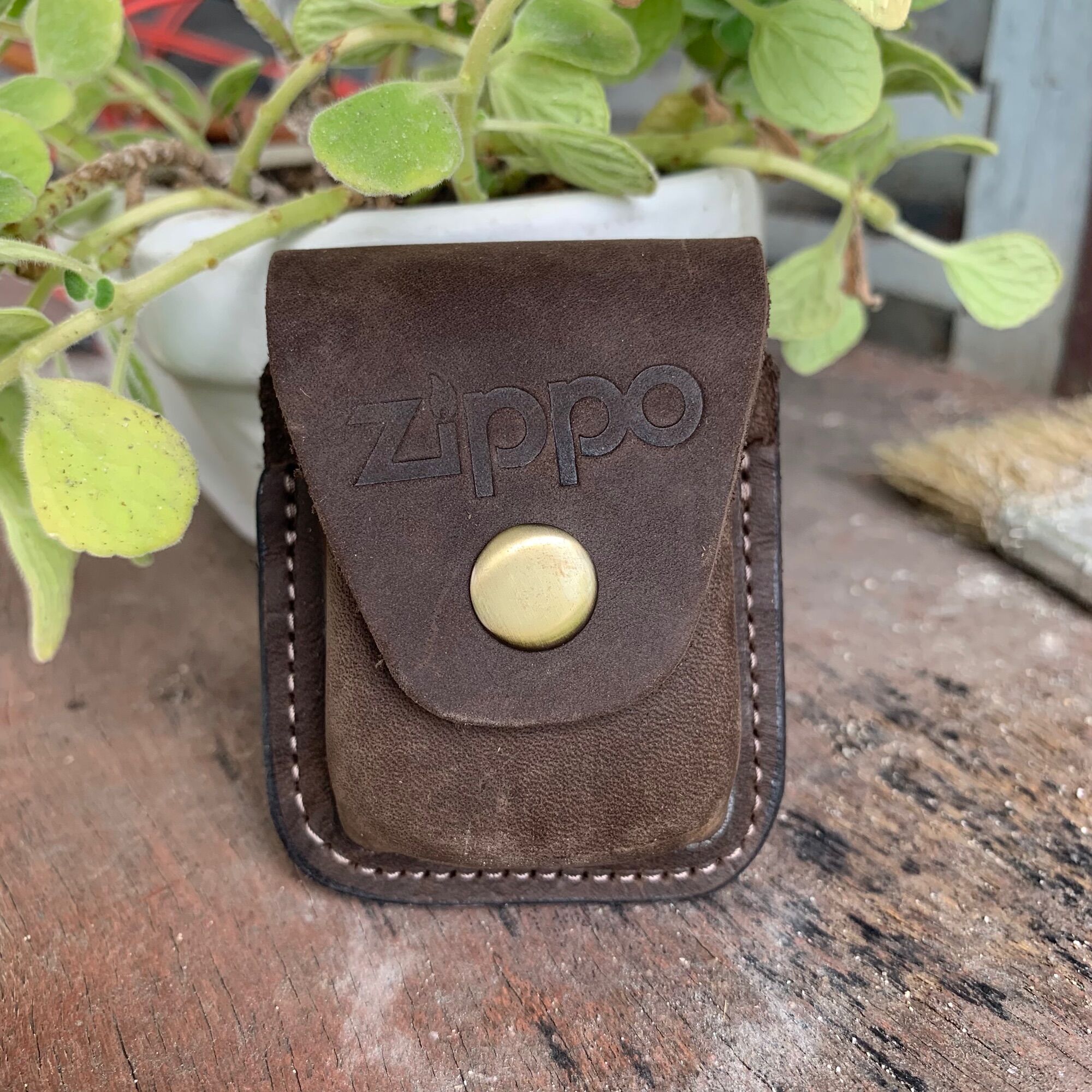 [HCM]Bao Da Đựng Zippo Giá Rẻ | TRAN LEATHER