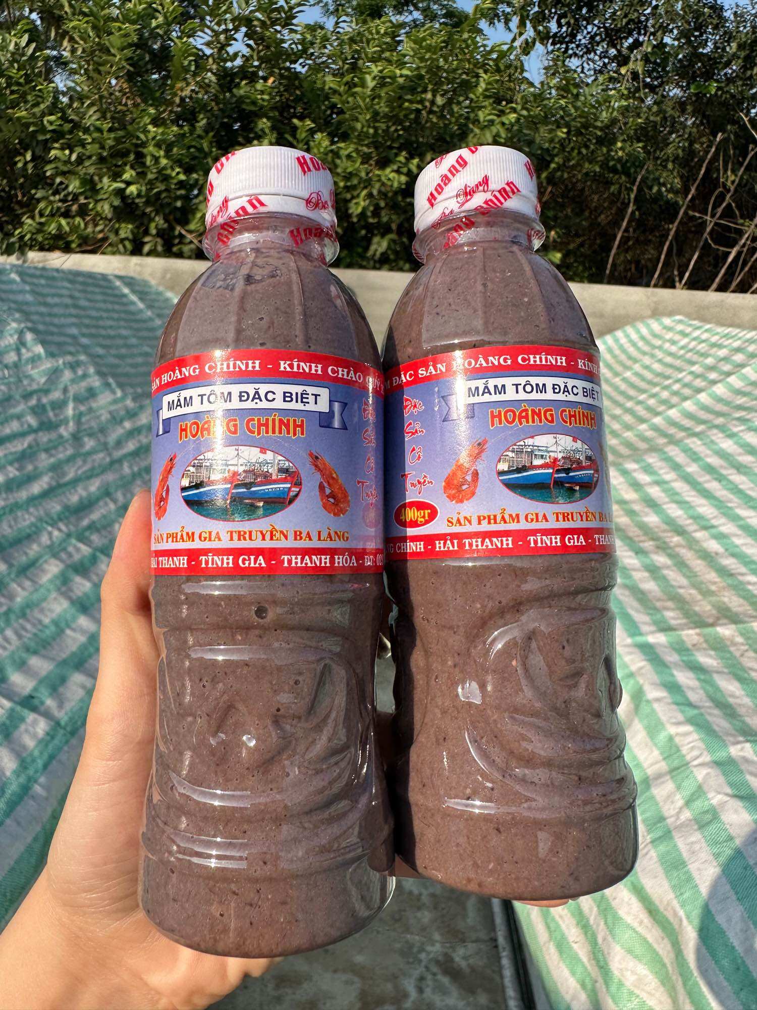 Mắm tôm Hoàng Chính Ba Làng loại 400gr