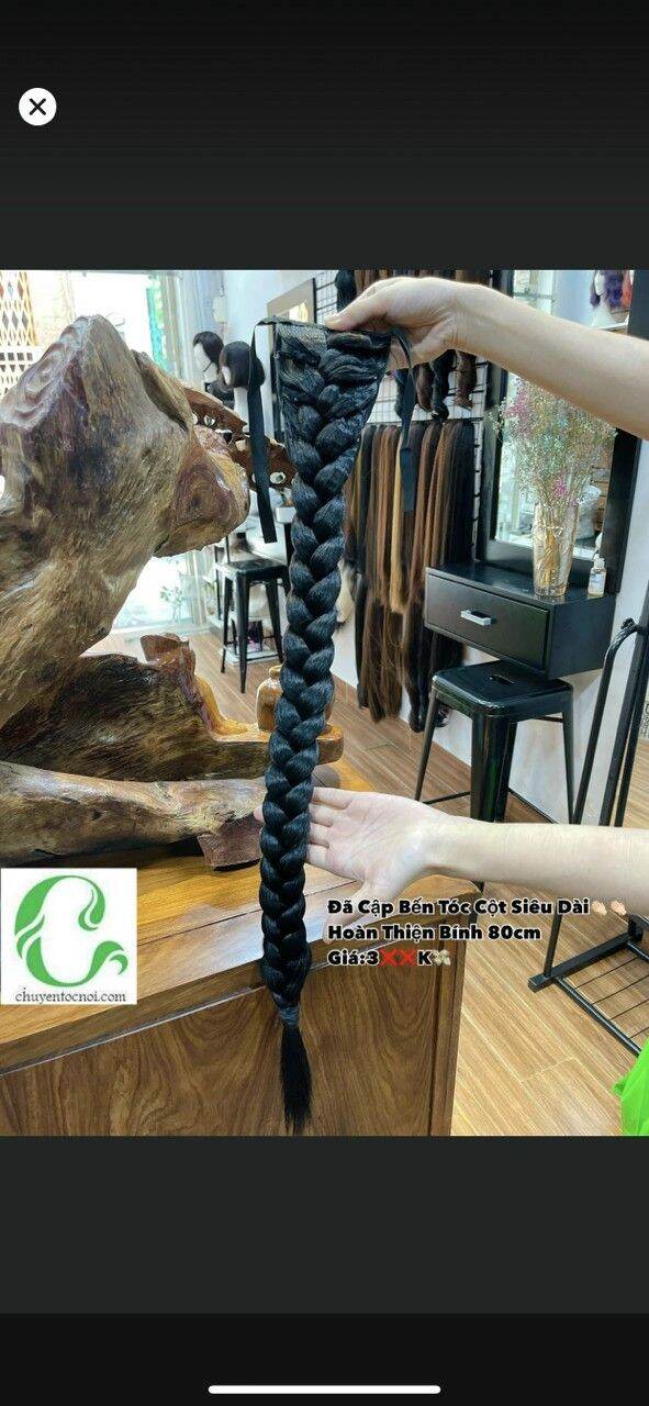 Tóc cột bính dài 9tất mới