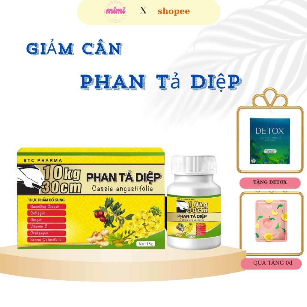 Xổ mỡ giảm cân phan tả diệp - giảm 5-10kg dành cho cơ địa khó giảm kèm thẻ bảo hành