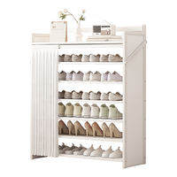 ZHUSHANXIA | Giá Đỡ Giày Chống Bụi Không Cần Lắp Ráp