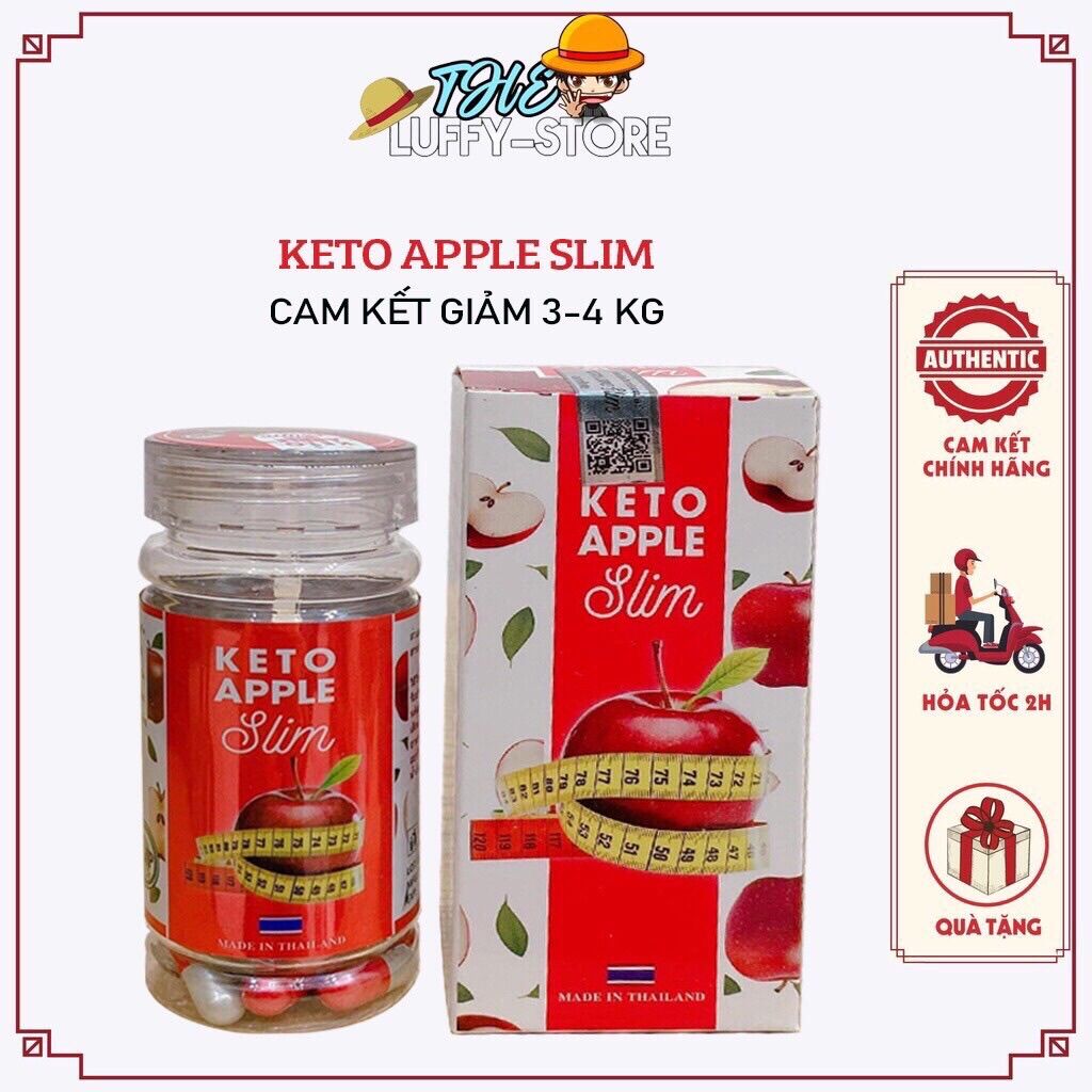 Giảm Cân Keto Táo - Giảm Siêu Cấp