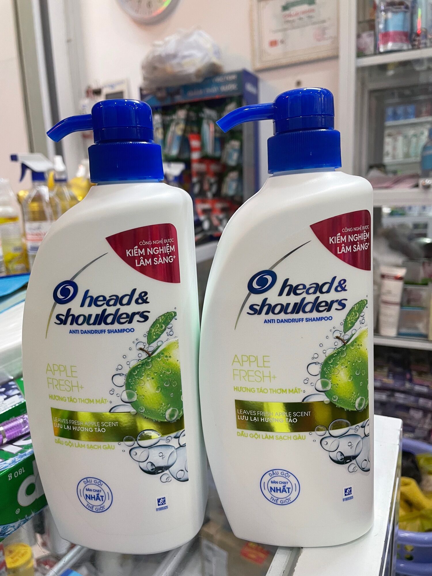 Dầu gội head & shoulder 625ml hương táo