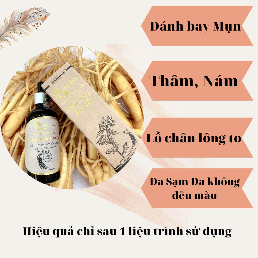 Đông Y Mộc Nhân Tái Tạo Da Cao Cấp