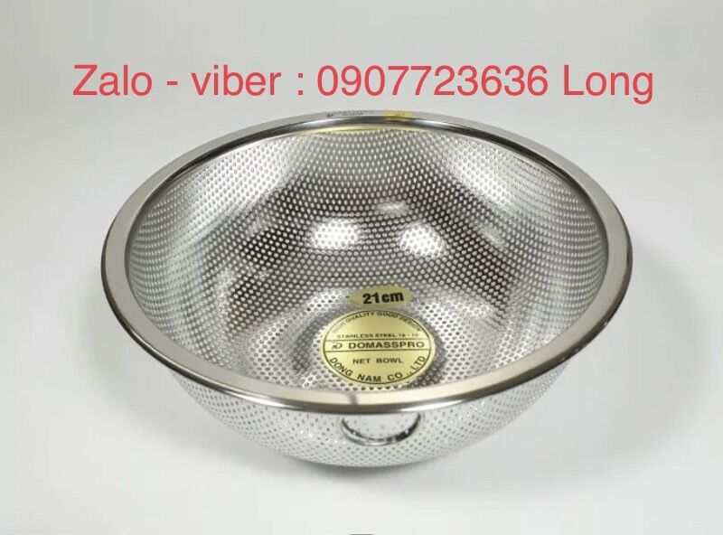Rổ đông nam inox 304 chính hãng tem vàng loại đặc biệt size từ 15cm - 18cm - 21cm - 24cm - 27cm - 30cm siêu bền