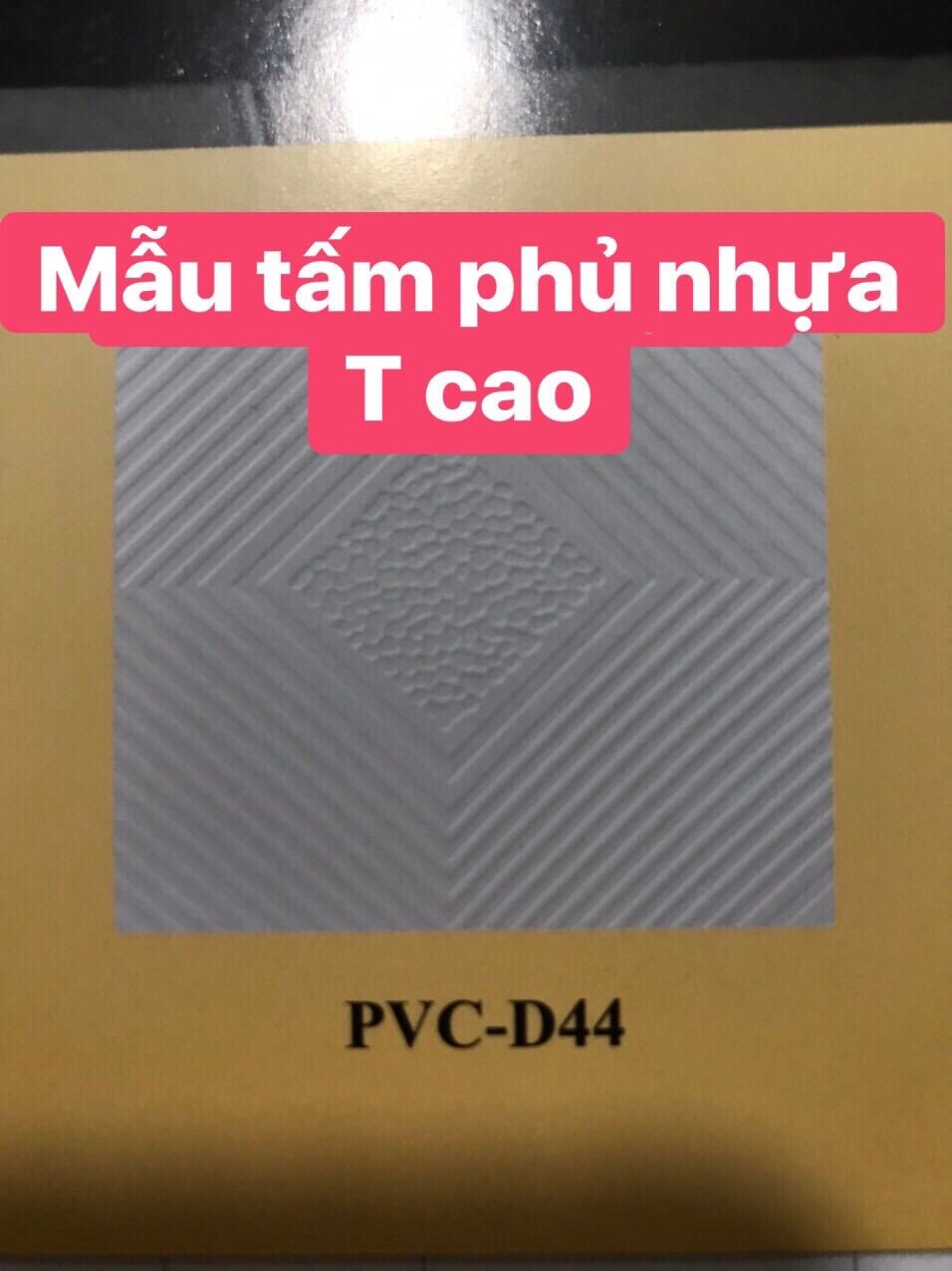 MẪU TẤM TRẦN NHỰA