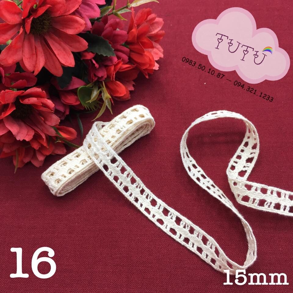 Ren viền cotton 3k/m ( set 5m)