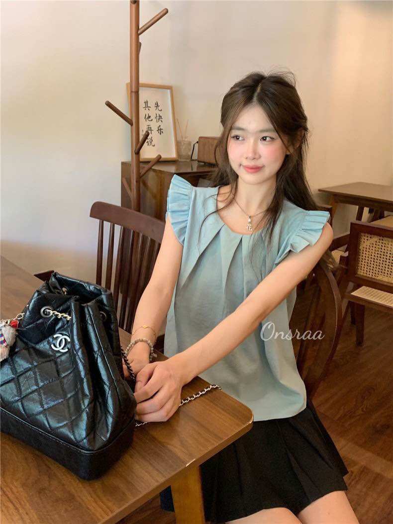 ☘ÁO XẾP LY ĐƠN GIẢN MÀ XINH🍀