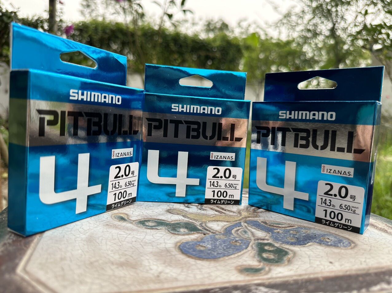 Dây Dù Câu Cá PE SHIMANO  ( PILLBULL ) X4 -JAPAN 100m
