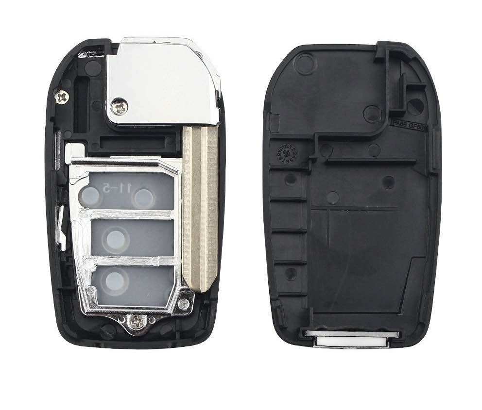 Remote độ gập theo chìa zin xe Vios 3 nút 2019 2020