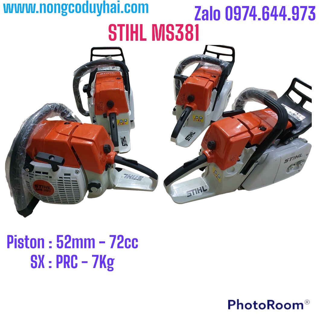 Máy cưa xích Stihl MS 381 || stihl ms 381 || 381