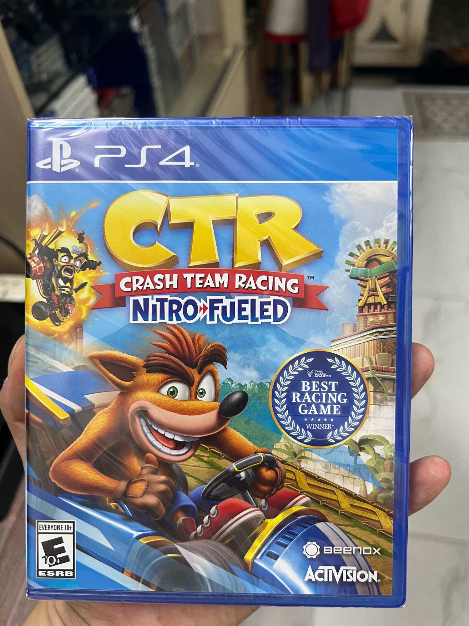 Ps4 Game Disc: Crash Team Racing Nitro-Fueled